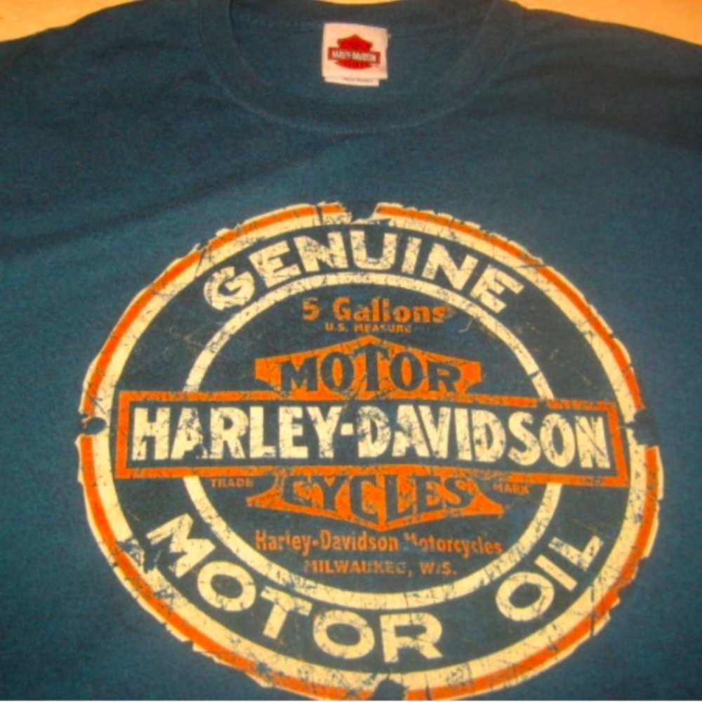 Harley Davidson T Shirt Laconia NH Men's 2XL Pretty Distressed